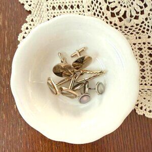 Vintage Cuff Links Lot, Vintage Tie Clip